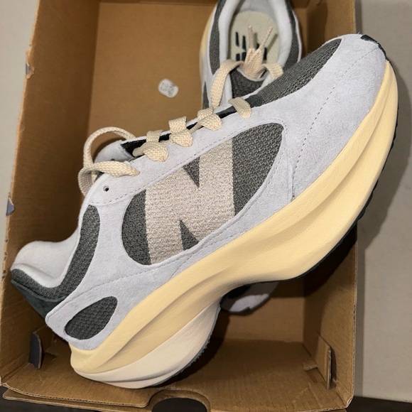 Men’s New Balance WRPD Runner Grey Cream - Picture 2 of 4